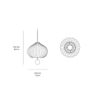 Kundalini Lilli led suspension lamp
