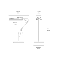 Aromas Bion lampada da tavolo led