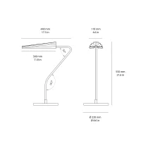 Aromas Bion lampada da tavolo led