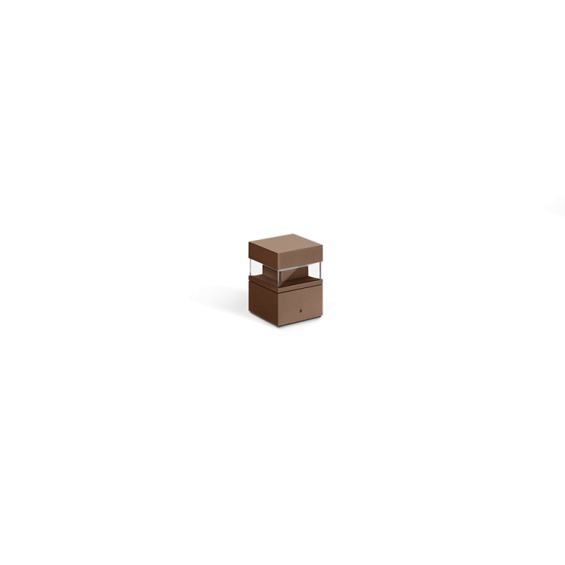 Lombardo Tok Q 15cm paletto da terra quadrato per esterno led IP66 Lombardo Tok Q 15cm paletto da terra quadrato per esterno led IP66