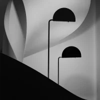 DCW Mezzaluna lampada da terra led DCW Mezzaluna lampada da terra led