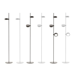 Zafferano Super O lampada da terra led