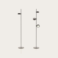 Zafferano Super O lampada da terra led