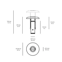 Linea Light Camping lampada a batteria led