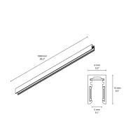 Flos The Micro Running Magnet surface profile Flos The Micro Running Magnet surface profile