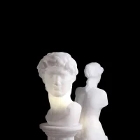 Slide Davide sculpture lamp