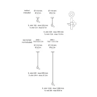 Kundalini Bird lampada da soffitto led