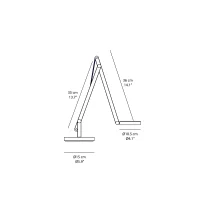 Rotaliana String T1 Mini DTW lampada da tavolo