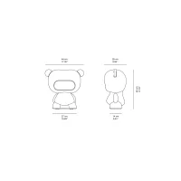 Slide Pure table lamp