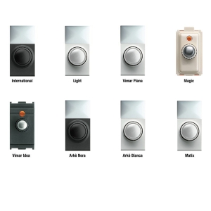 TCI Recessed Rotary Dimmer For Dimmable LED or Halogen Bulbs