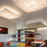 Flos Ariette Lampada da Parete E27 Applique in tessuto Design