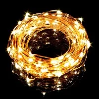 New lamps Filo luminoso in rame a 240V con 300 nano LED 30m New lamps Filo luminoso in rame a 240V con 300 nano LED 30m
