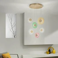Ondaluce Candy 6 lampada a sospensione