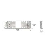 Driver led 24V 200W constant voltage