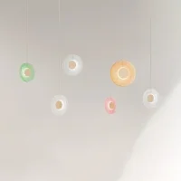 Ondaluce Candy 6 radiale lampada a sospensione