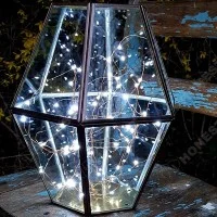 New lamps Copper Wire string lights in 240V with 300 micro LED