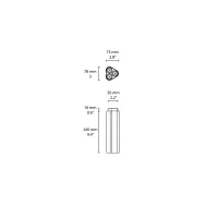 Flos Emi Ceiling Small H240 lampada da soffitto