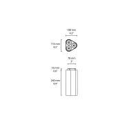 Flos Emi Ceiling Large H240 lampada da soffitto