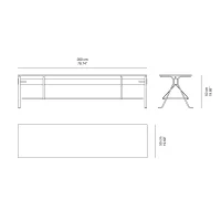 Driade Fratello low table