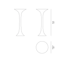 Driade Ping ll small table