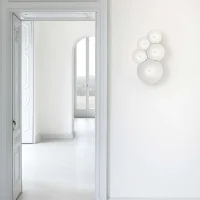 Luceplan Bulbullia led wall ceiling lamp