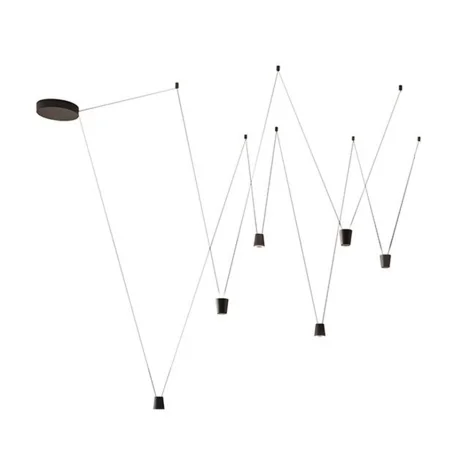 Kundalini Sling kit 6 sorgenti per sistema a sospensione led
