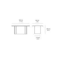 Luceplan Fienile lampada da tavolo led