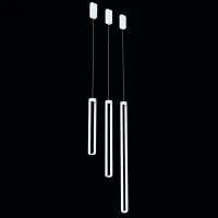 Ai Lati Stripe LED 3000K Vertical Suspension Pendant Lamp Warm