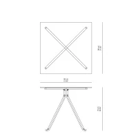 Driade Cugino square table