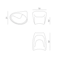 Driade MT3 rocking chair Driade MT3 rocking chair