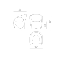 Driade MT1 armchair