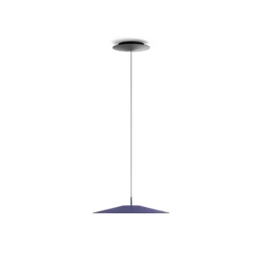 Luceplan Koinè 20 lampada a sospensione led blu