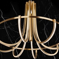 Euroluce Parachute led chandelier