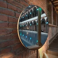 Artemide Se|eS mirror led floor and table lamp