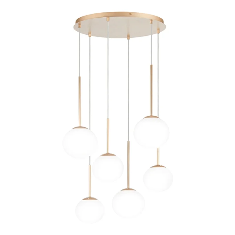 Ondaluce Jewel 6 lampada a sospensione circolare Ondaluce Jewel 6 lampada a sospensione circolare