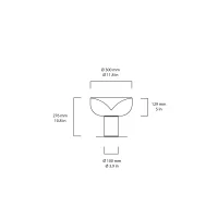 Leucos Aella T 30 led table lamp
