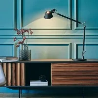 Artemide Tolomeo E27 lampada da tavolo nero Artemide Tolomeo E27 lampada da tavolo nero