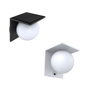 Bot Lighting Moon solar outdoor led wall lamp