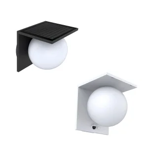 Bot Lighting Moon solar outdoor led wall lamp