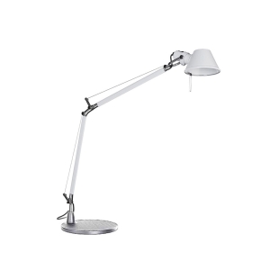 Artemide Tolomeo E27 white-aluminium table lamp