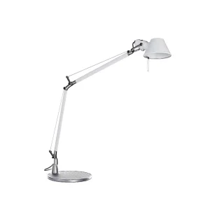 Artemide Tolomeo E27 white-aluminium table lamp