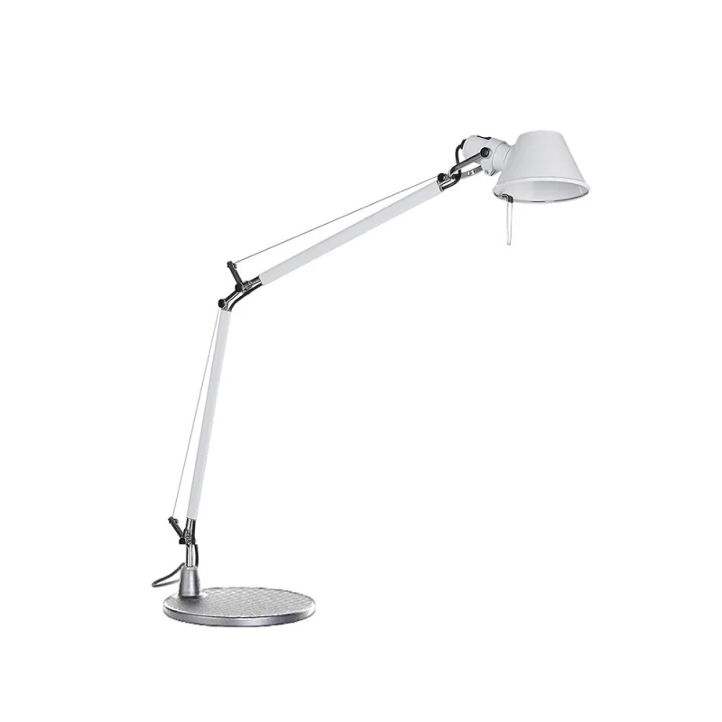 Artemide Tolomeo E27 white-aluminium table lamp