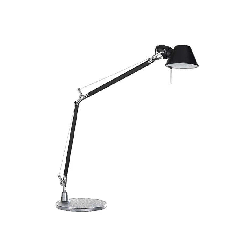 Artemide Tolomeo E27 lampada da tavolo nero-alluminio Artemide Tolomeo E27 lampada da tavolo nero-alluminio