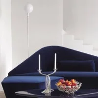 Fontana Arte Parolona Dimmable Floor Lamp in Glass 1980