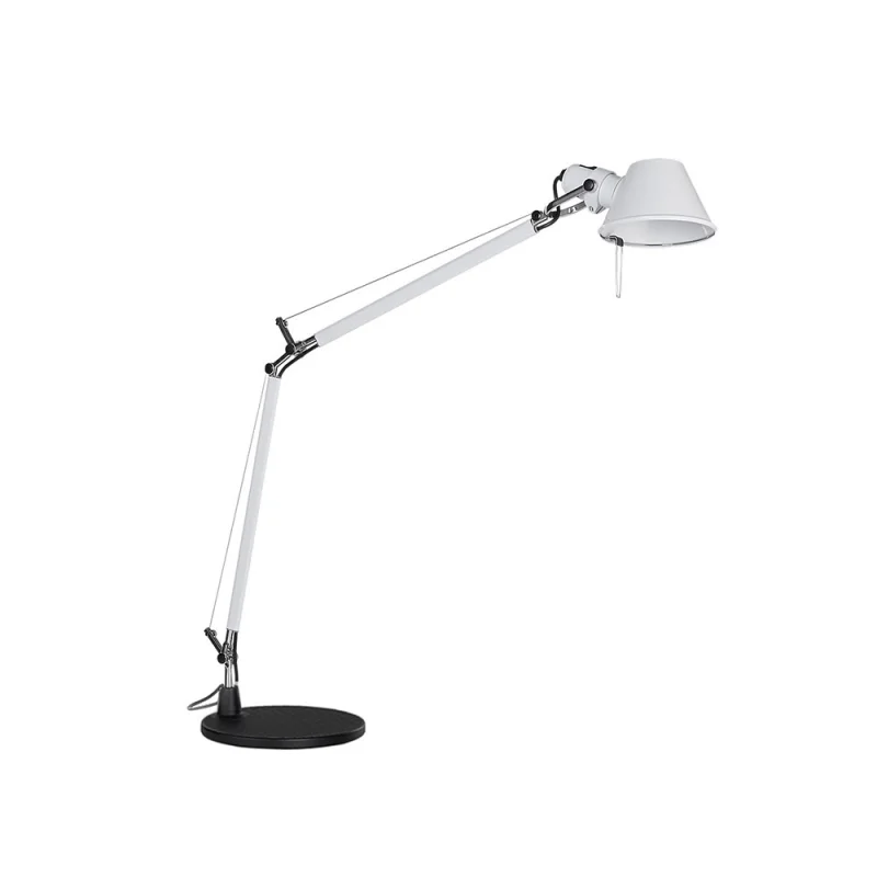 Artemide Tolomeo E27 lampada da tavolo bianco-nero Artemide Tolomeo E27 lampada da tavolo bianco-nero