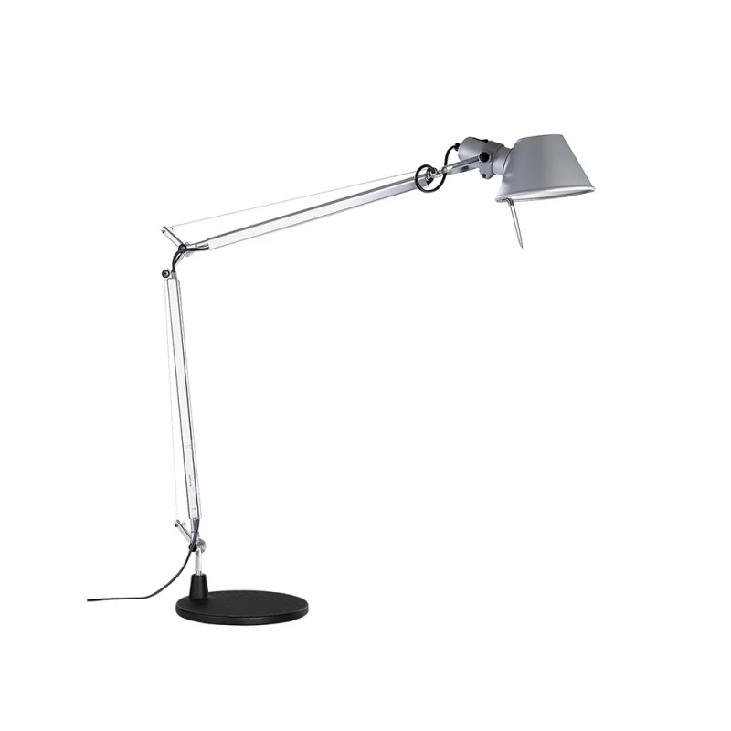 Artemide Tolomeo E27 lampada da tavolo alluminio-nero Artemide Tolomeo E27 lampada da tavolo alluminio-nero