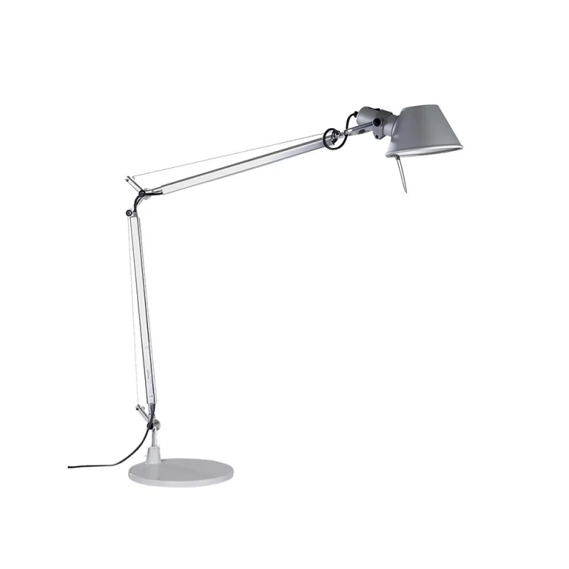 Artemide Tolomeo E27 lampada da tavolo alluminio-bianco Artemide Tolomeo E27 lampada da tavolo alluminio-bianco