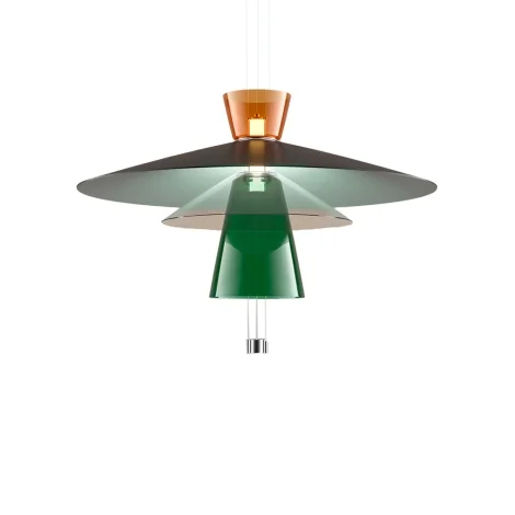 Fontana Arte Thalea 5 led suspension lamp