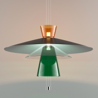 Fontana Arte Thalea 5 led suspension lamp