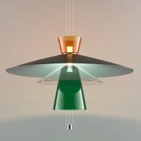 Fontana Arte Thalea 5 led suspension lamp